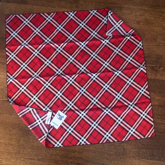 Burberry Check Silk Scarf - Picture 6 of 9